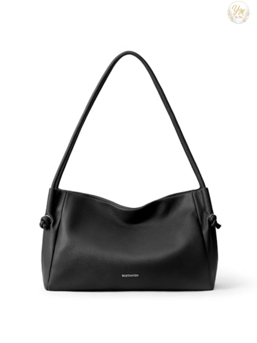 Pebbled Vegan Leather Hobo Shoulder Bag - Soft Lightweight Purse